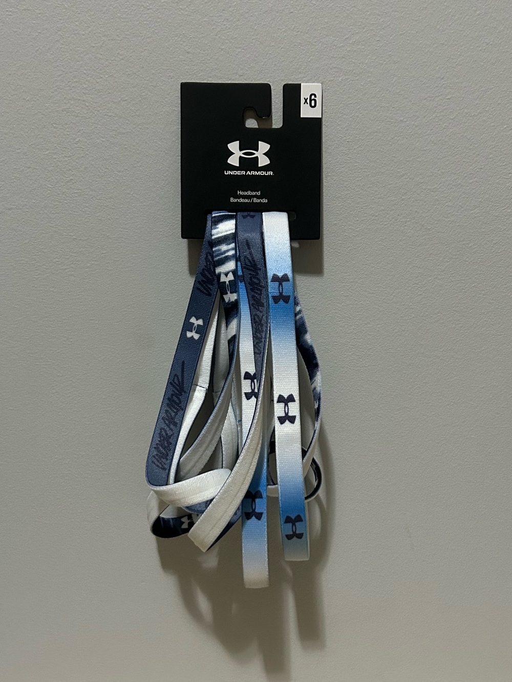 NEW Under Armour Headbands x 6